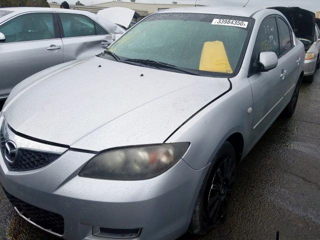 JM1BK32G681146150 - 2008 MAZDA 3 I  photo 2