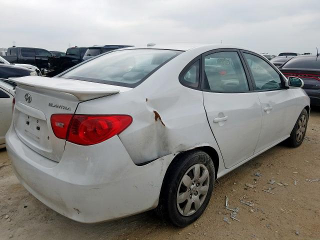 KMHDU46D77U237834 - 2007 HYUNDAI ELANTRA GLS  photo 4