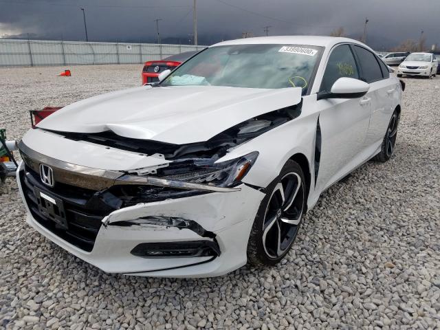 1HGCV1F36JA060013 - 2018 HONDA ACCORD SPORT  photo 2