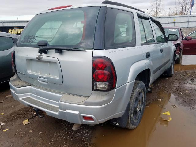 1GNDT13S172154136 - 2007 CHEVROLET TRAILBLAZER LS  photo 4