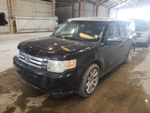 2FMGK5DC6BBD05221 - 2011 FORD FLEX LIMITED BLACK photo 2