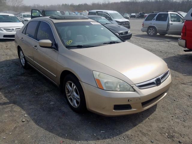 1HGCM55896A001469 - 2006 HONDA ACCORD EX  photo 1