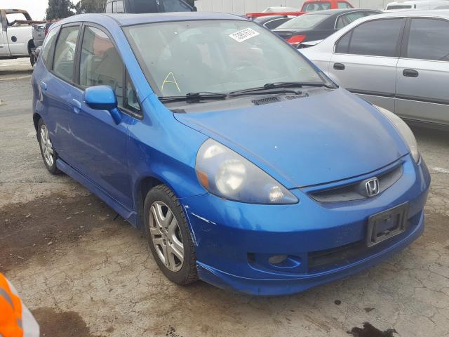 JHMGD37627S055545 - 2007 HONDA FIT S  photo 1