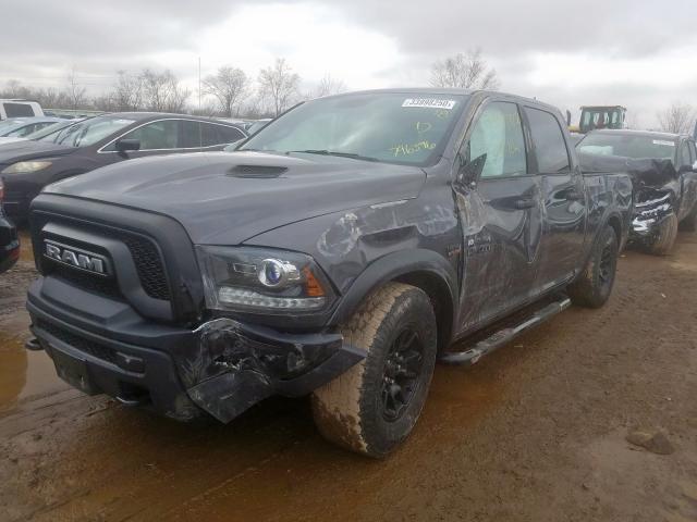 1C6RR7YT6HS796393 - 2017 RAM 1500 REBEL  photo 2