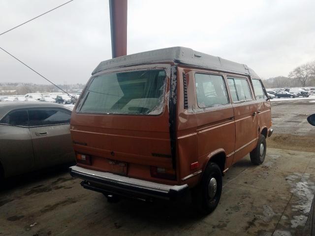 WV2ZB0251EH044321 - 1984 VOLKSWAGEN VANAGON CAMPMOBILE  photo 4