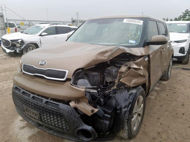 KNDJN2A26E7002027 - 2014 KIA SOUL  photo 2