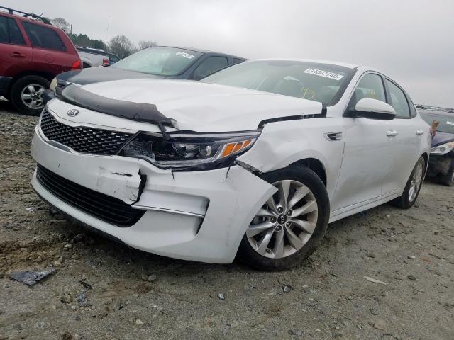 5XXGU4L39JG246772 - 2018 KIA OPTIMA EX  photo 2