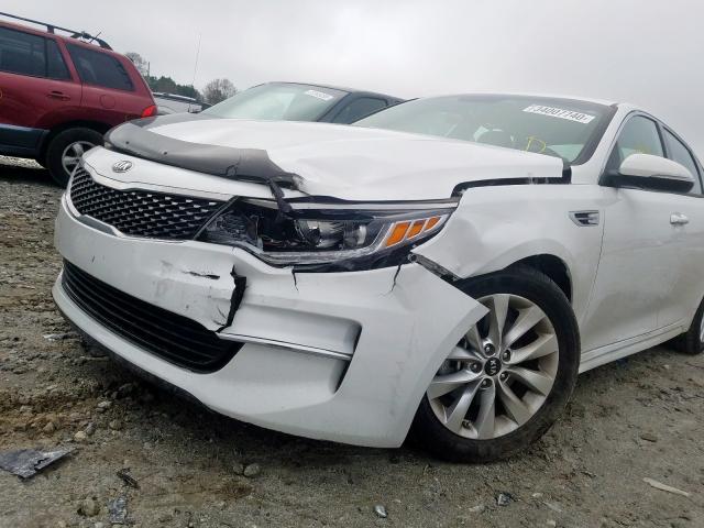 5XXGU4L39JG246772 - 2018 KIA OPTIMA EX  photo 9