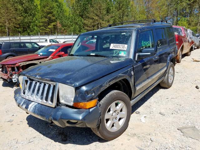 1J8HG68277C608106 - 2007 JEEP COMMANDER OVERLAND  photo 2