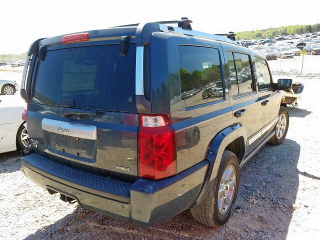 1J8HG68277C608106 - 2007 JEEP COMMANDER OVERLAND  photo 4