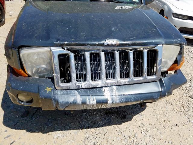 1J8HG68277C608106 - 2007 JEEP COMMANDER OVERLAND  photo 9