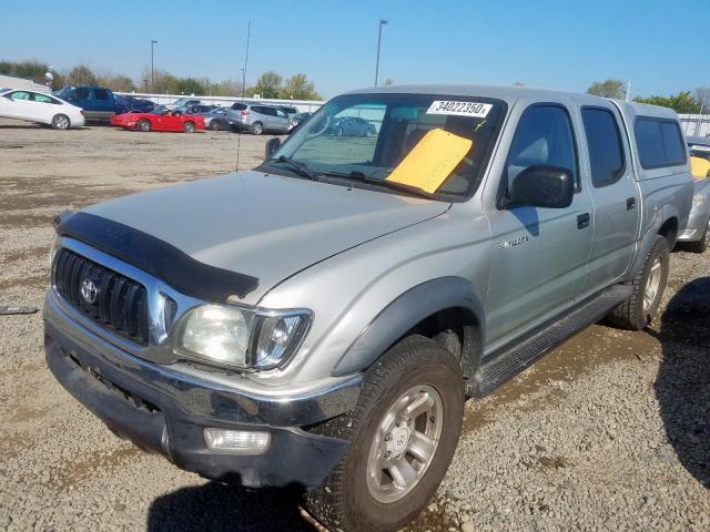 5TEHN72NX2Z058822 - 2002 TOYOTA TACOMA DOUBLE CAB  照片 2