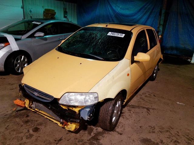 KL1TJ62664B254747 - 2004 CHEVROLET AVEO LS  ფოტო 2