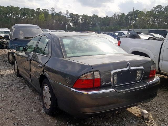 1LNHM86S54Y665297 - 2004 LINCOLN LS  photo 3