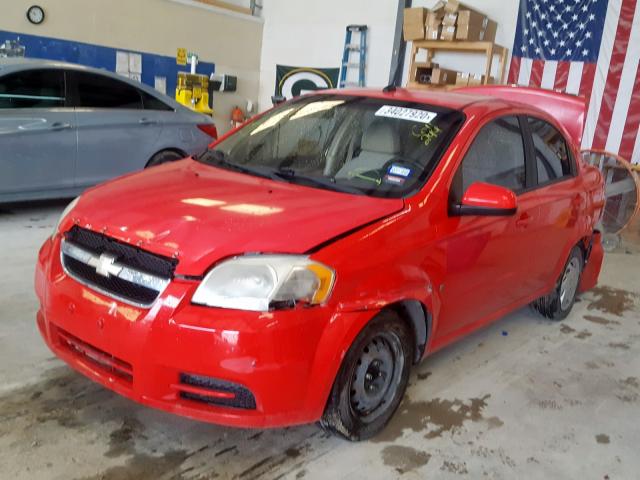 KL1TD56EX9B611244 - 2009 CHEVROLET AVEO LS  ფოტო 2