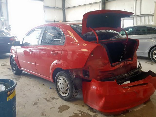 KL1TD56EX9B611244 - 2009 CHEVROLET AVEO LS  ფოტო 3