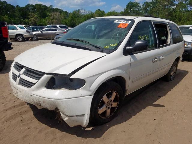 2D4GP44L37R242130 - 2007 DODGE GRAND CARAVAN SXT  photo 2