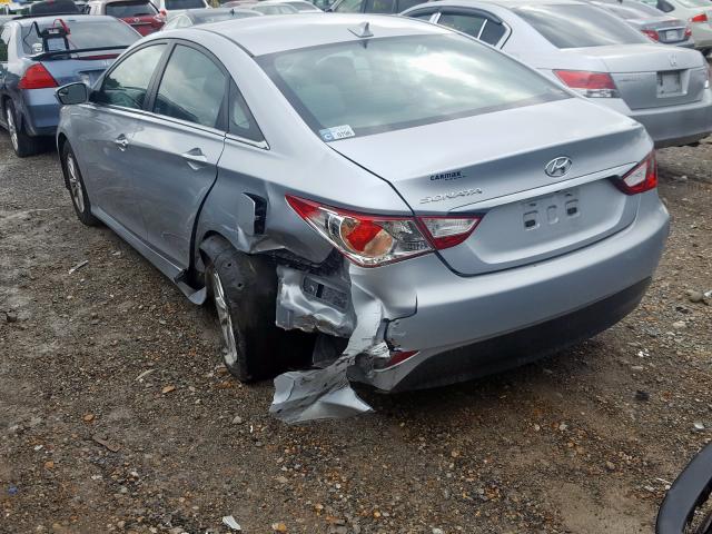 5NPEB4AC9EH901443 - 2014 HYUNDAI SONATA GLS  photo 3