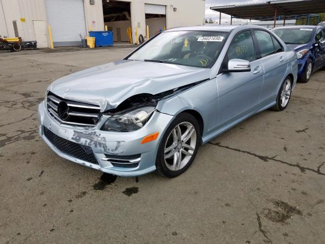 WDDGF4HB2EA931438 - 2014 MERCEDES-BENZ C 250  photo 2