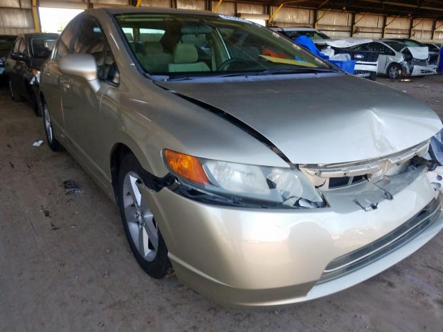 1HGFA16878L037164 - 2008 HONDA CIVIC EX  photo 1