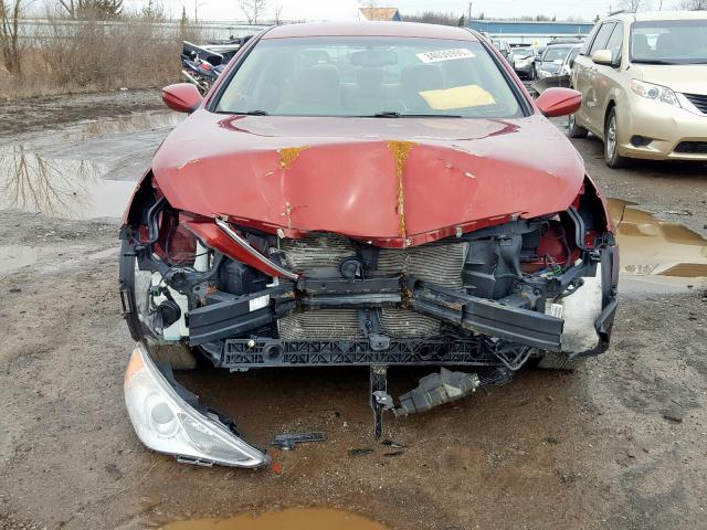 5NPEB4AC1EH877560 - 2014 HYUNDAI SONATA GLS  photo 9