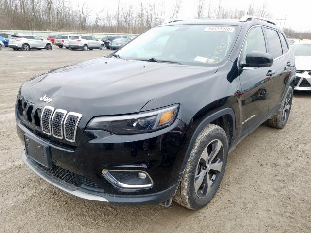 1C4PJMDX9KD321394 - 2019 JEEP CHEROKEE LIMITED  photo 2