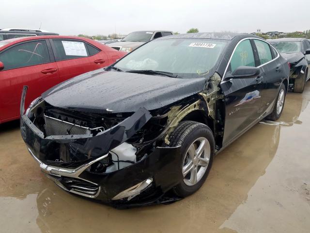 1G1ZB5ST4LF022776 - 2020 CHEVROLET MALIBU LS  photo 2