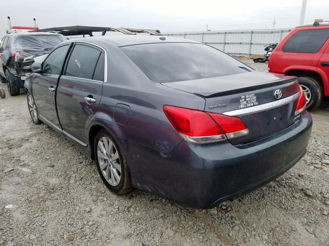 4T1BK3DB5CU465236 - 2012 TOYOTA AVALON BASE  photo 3