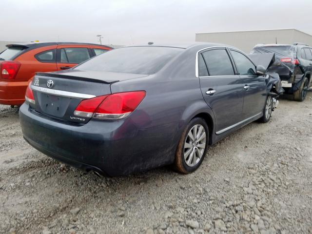 4T1BK3DB5CU465236 - 2012 TOYOTA AVALON BASE  照片 4
