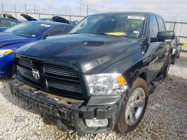 1C6RD7MT1CS341240 - 2012 DODGE RAM 1500 SPORT  photo 2