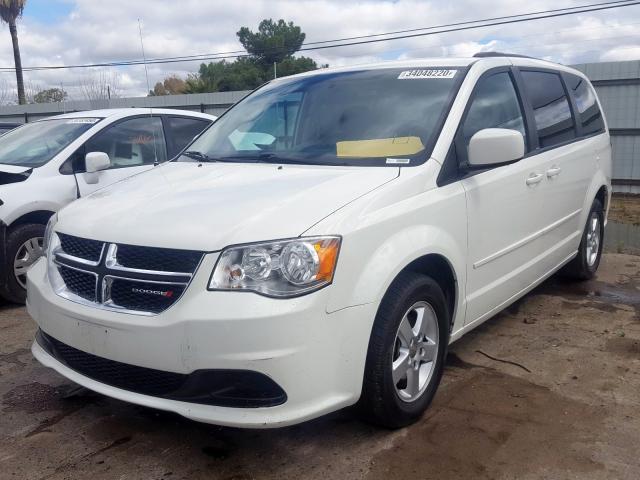 2C4RDGCG3DR626781 - 2013 DODGE GRAND CARAVAN SXT  photo 2