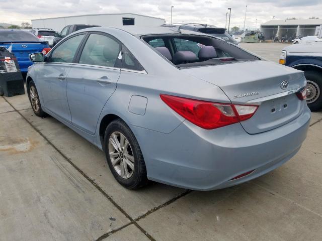 5NPEB4AC2DH699348 - 2013 HYUNDAI SONATA GLS  photo 3