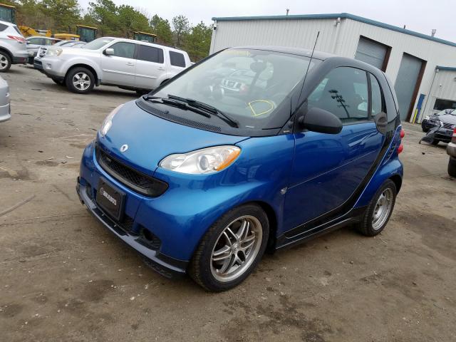 WMEEJ31X59K294580 - 2009 SMART FORTWO PURE  photo 2