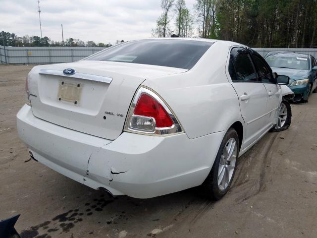 3FAHP08138R205356 - 2008 FORD FUSION SEL  photo 4