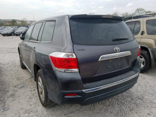 5TDZA3EH8CS024035 - 2012 TOYOTA HIGHLANDER BASE  photo 3