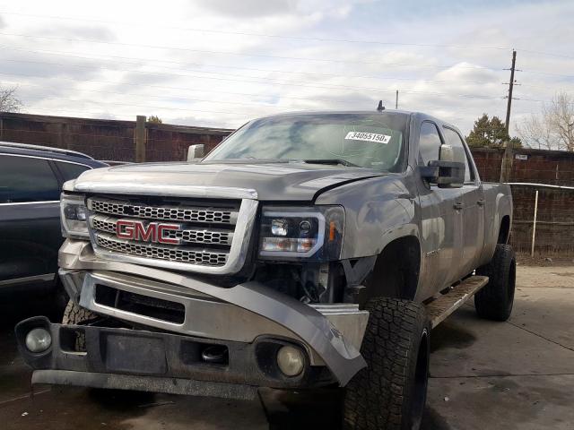 1GT120C82EF113291 - 2014 GMC SIERRA K2500 SLE  photo 2