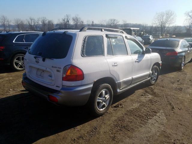 KM8SC73E04U609275 - 2004 HYUNDAI SANTA FE GLS  photo 4