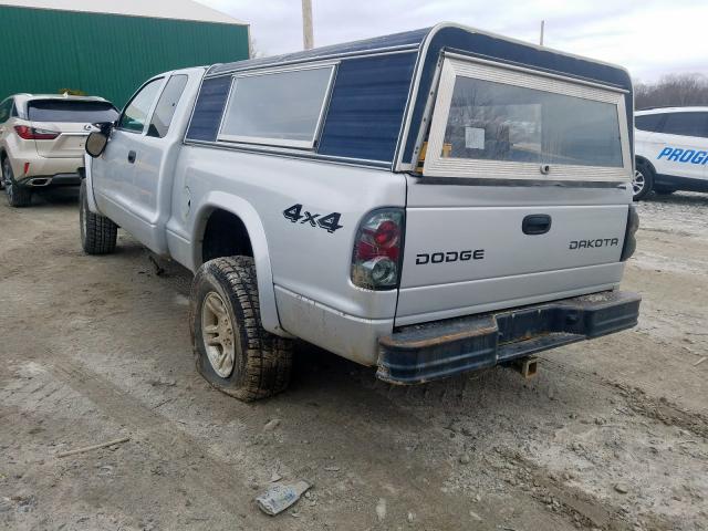 1D7HG32N63S352412 - 2003 DODGE DAKOTA SPORT  photo 3