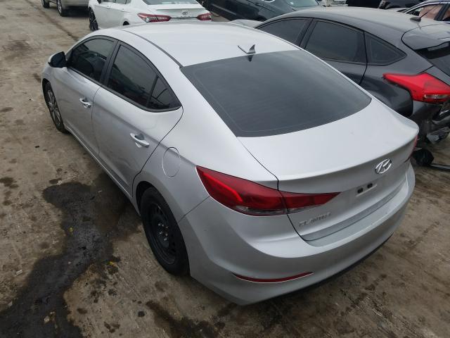 5NPD84LFXHH090998 - 2017 HYUNDAI ELANTRA SE SILVER photo 3