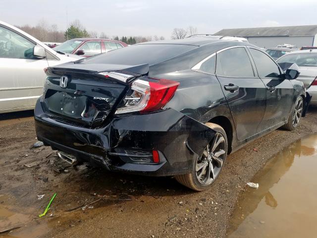 2HGFC2F83LH500407 - 2020 HONDA CIVIC SPORT  photo 4