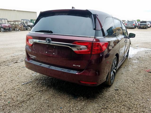 5FNRL6H91JB054690 - 2018 HONDA ODYSSEY ELITE  zdjęcie 4