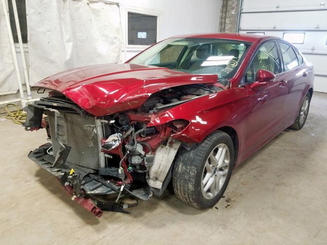 3FA6P0H79ER202372 - 2014 FORD FUSION SE  photo 2