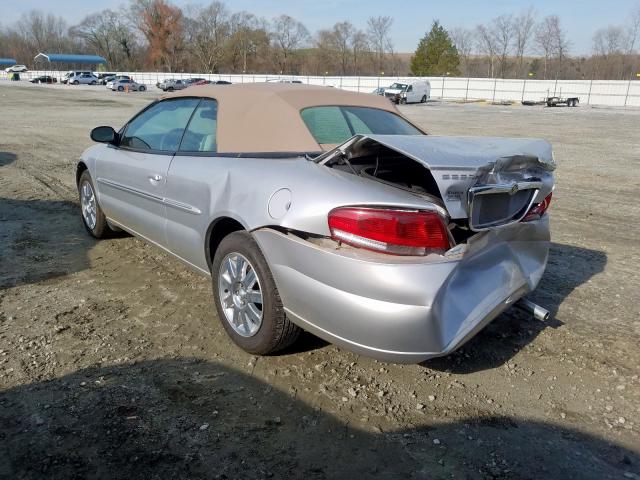 1C3EL65R35N522899 - 2005 CHRYSLER SEBRING LIMITED  photo 3