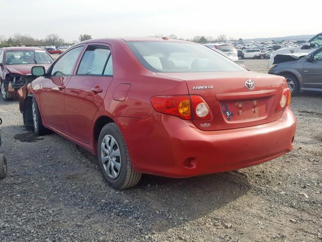 2T1BU4EE4AC256660 - 2010 TOYOTA COROLLA BASE  photo 3