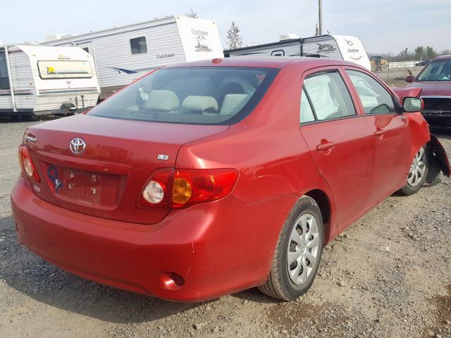 2T1BU4EE4AC256660 - 2010 TOYOTA COROLLA BASE  photo 4