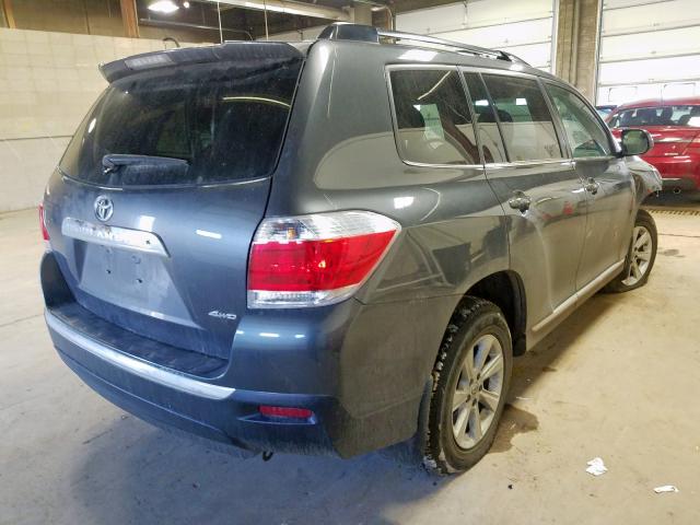 5TDBK3EH9DS235549 - 2013 TOYOTA HIGHLANDER BASE  фото 4