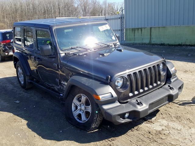 1C4HJXDN2LW214228 - 2020 JEEP WRANGLER UNLIMITED SPORT  photo 1