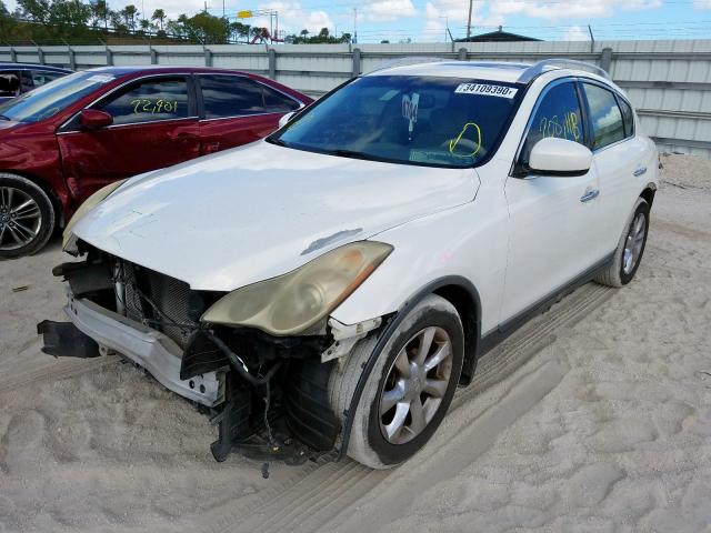 JNKAJ09E88M305345 - 2008 INFINITI EX35 BASE  photo 2