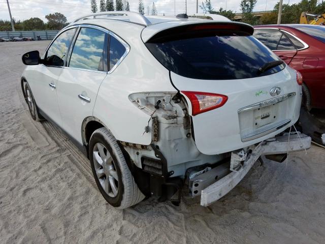 JNKAJ09E88M305345 - 2008 INFINITI EX35 BASE  photo 3