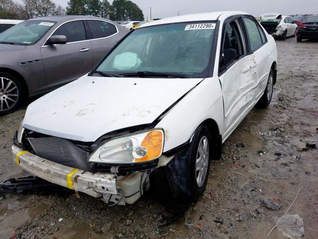 1HGES16513L005947 - 2003 HONDA CIVIC LX  photo 2